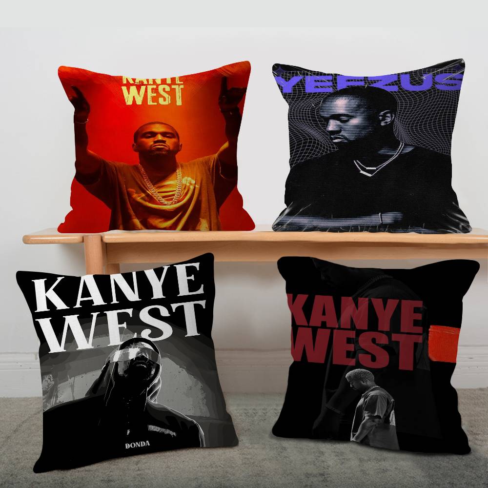 Home Office Ye - Cuscino con l'immagine del rapper Y-YE