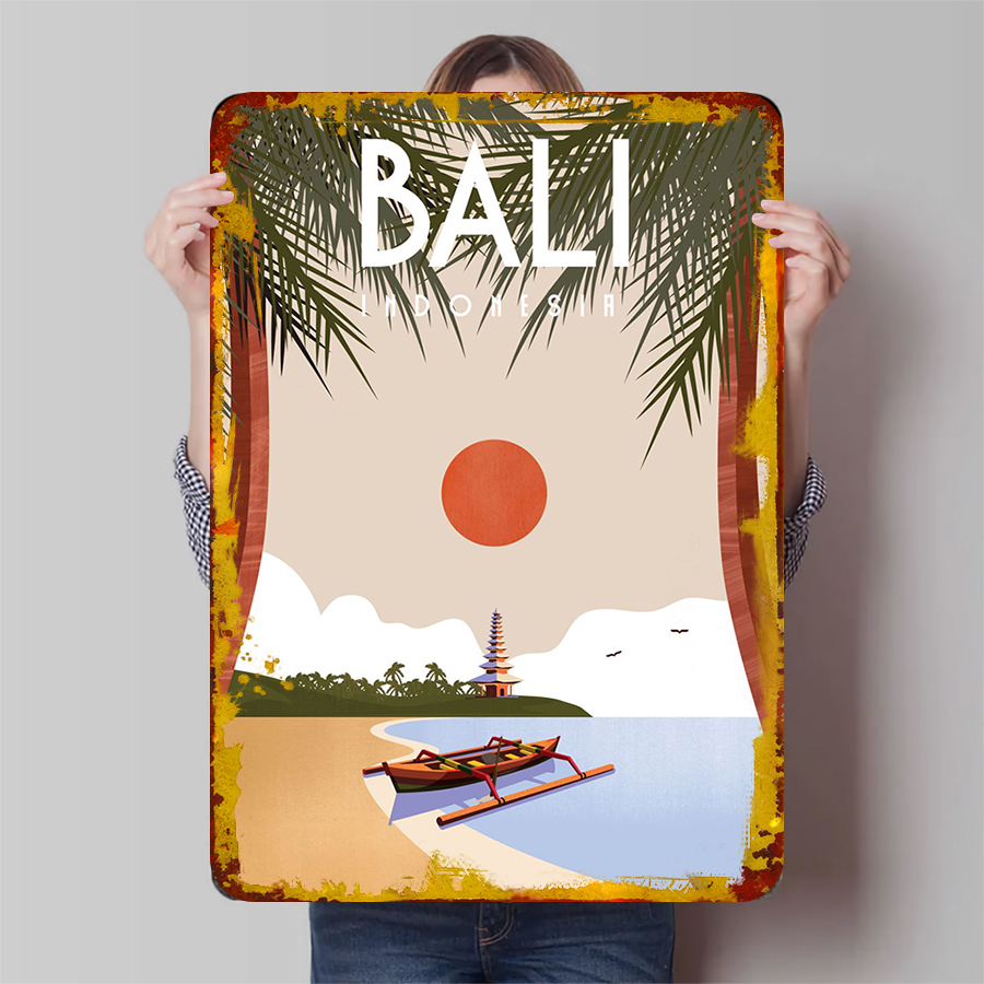 Home Office Bali - Bali Indonesia Paesaggio Arte da parete