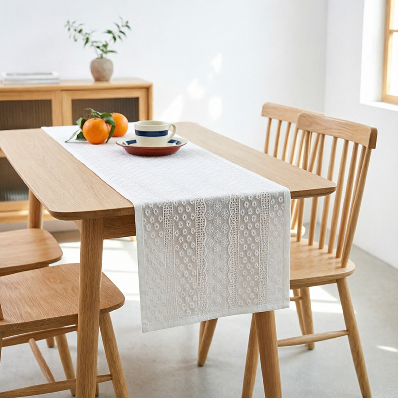 Home Office News - Runner da Tavola in Pizzo Bianco