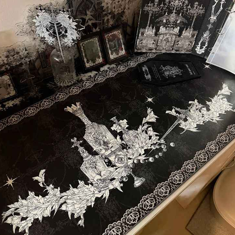 Home Office Keyboard And Mouse - Tappetino per mouse Divine Realm Gothic
