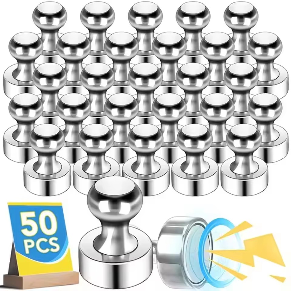 Whiteboard Magnetic - 50/1PCS Puntine da disegno magnetiche al