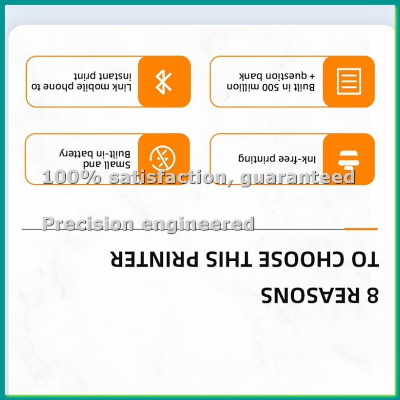 Home Office Questions - Stampante Termica Portatile A4 Wireless Senza