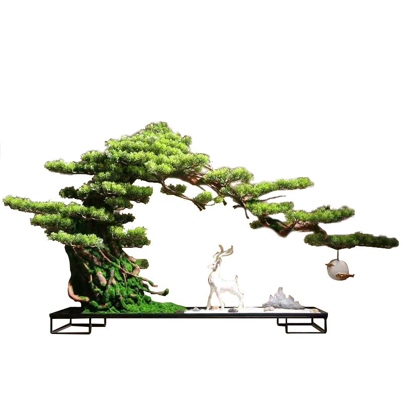 Home Office Of Microsoft - Albero di pino artificiale, decorazione per