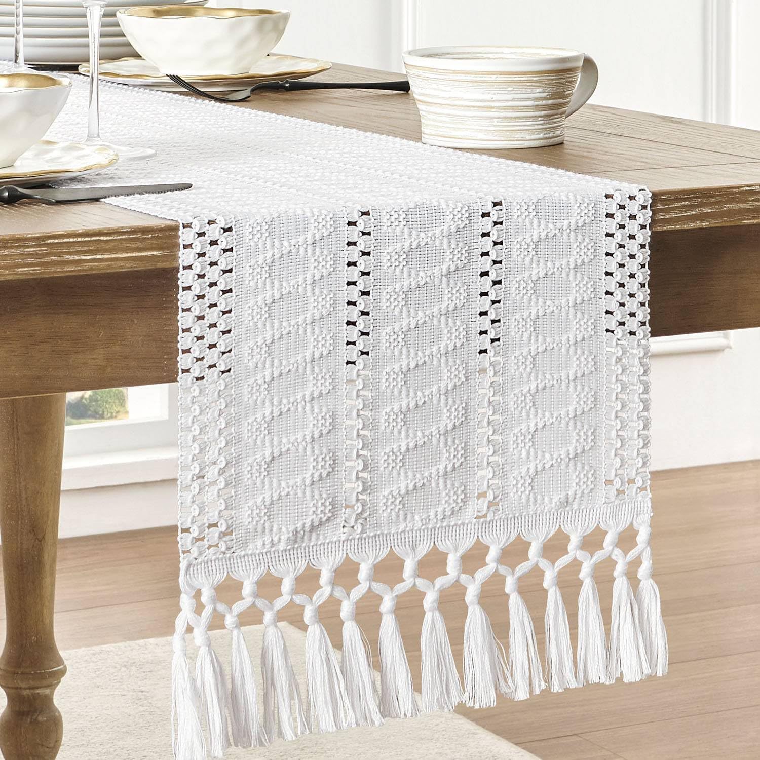 Runner da Tavola in Lino Beige - Home Office News recensione e prezzo
