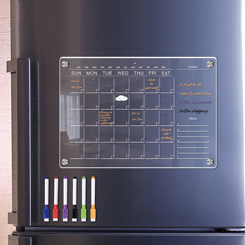 Adesivo magnetico per frigorif - Magnetic Calendar Board recensione e prezzo