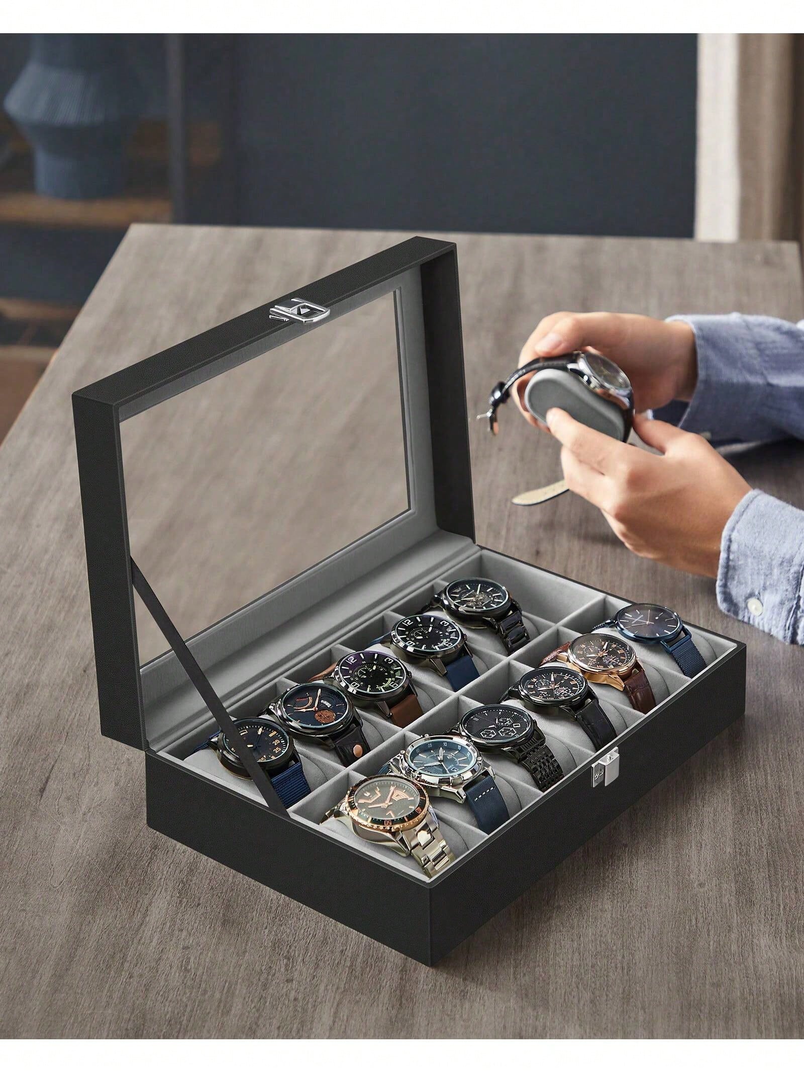 Scatola Porta Orologi a 12 Sco - File Cabinet Drawer recensione e prezzo