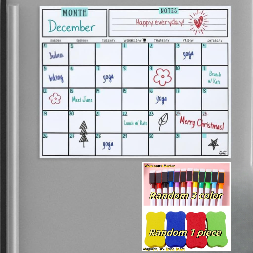 Calendario Magnetico Cancellab - Magnetic Calendar Board recensione e prezzo