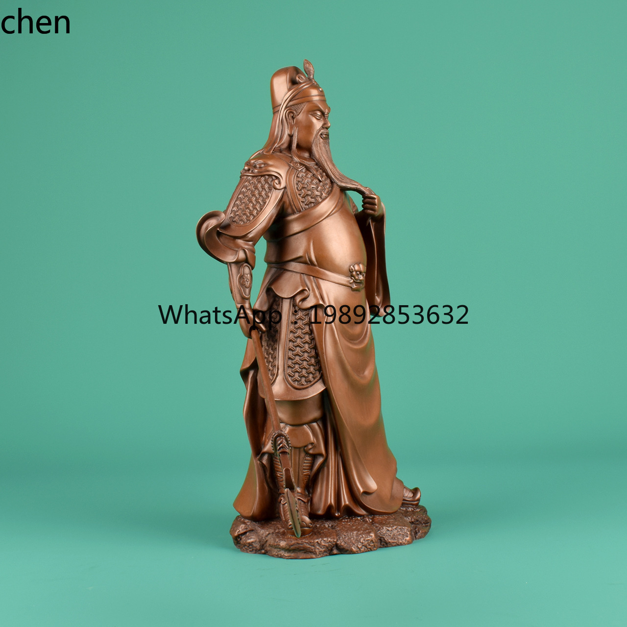 Statua di Guan Gong in Rame Ro - Home Office Ye recensione e prezzo