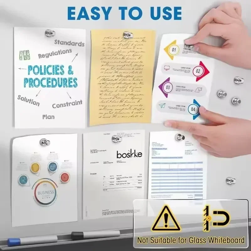 1-50 Pezzi Puntine Magnetiche  - Whiteboard Magnetic recensione e prezzo