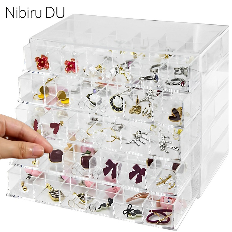 Scatola portagioie trasparente - File Cabinet Drawer recensione e prezzo