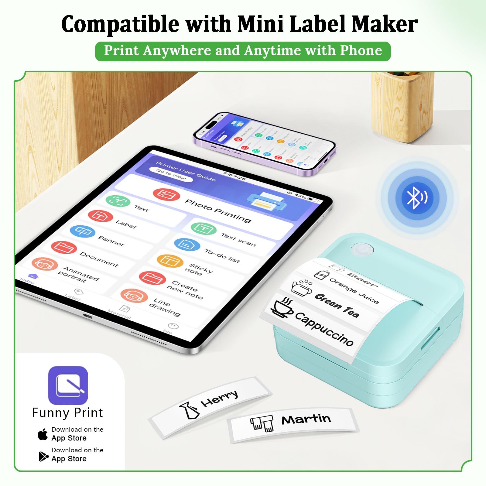 Mini stampante per etichette a - Home Office Printer recensione e prezzo