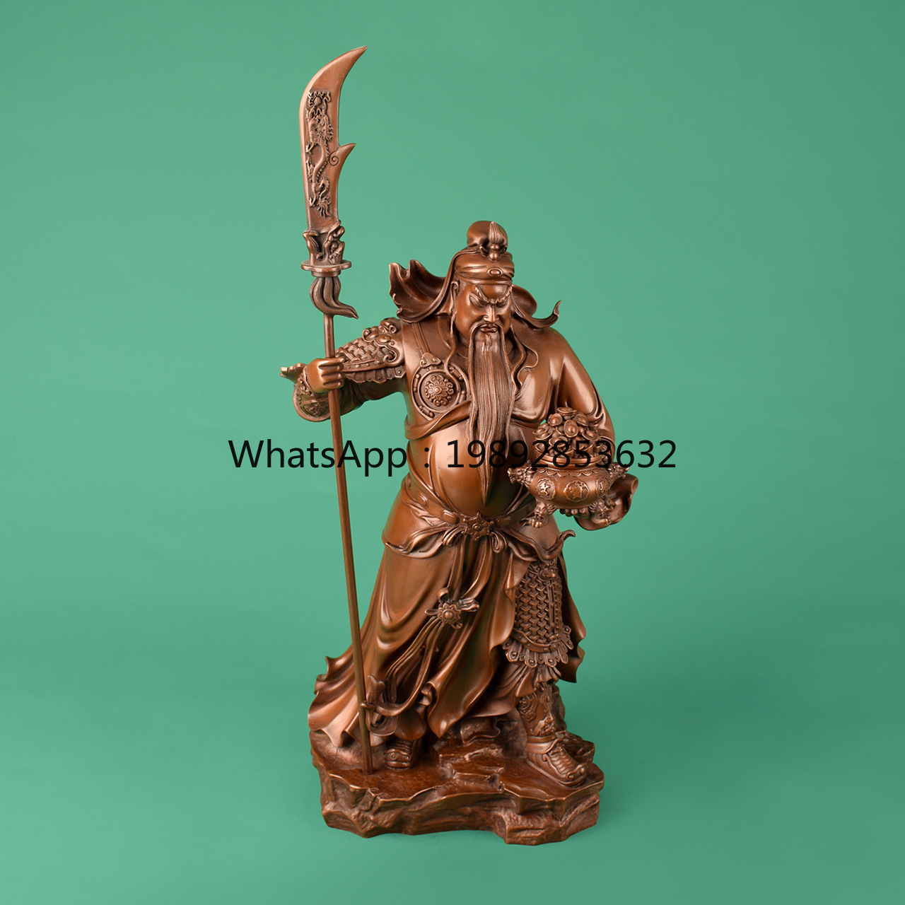 LYY Bronzo Yuanbao Guan Gong F - Home Office Ye recensione e prezzo