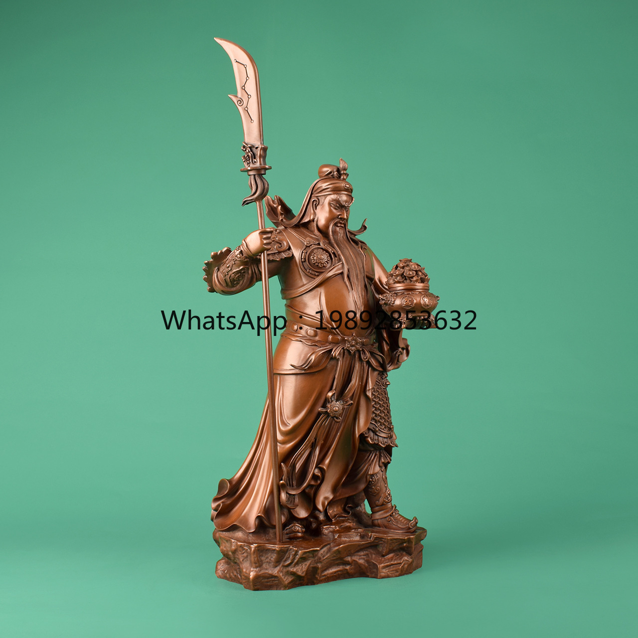 LYY Bronzo Yuanbao Guan Gong F - Home Office Ye recensione e prezzo