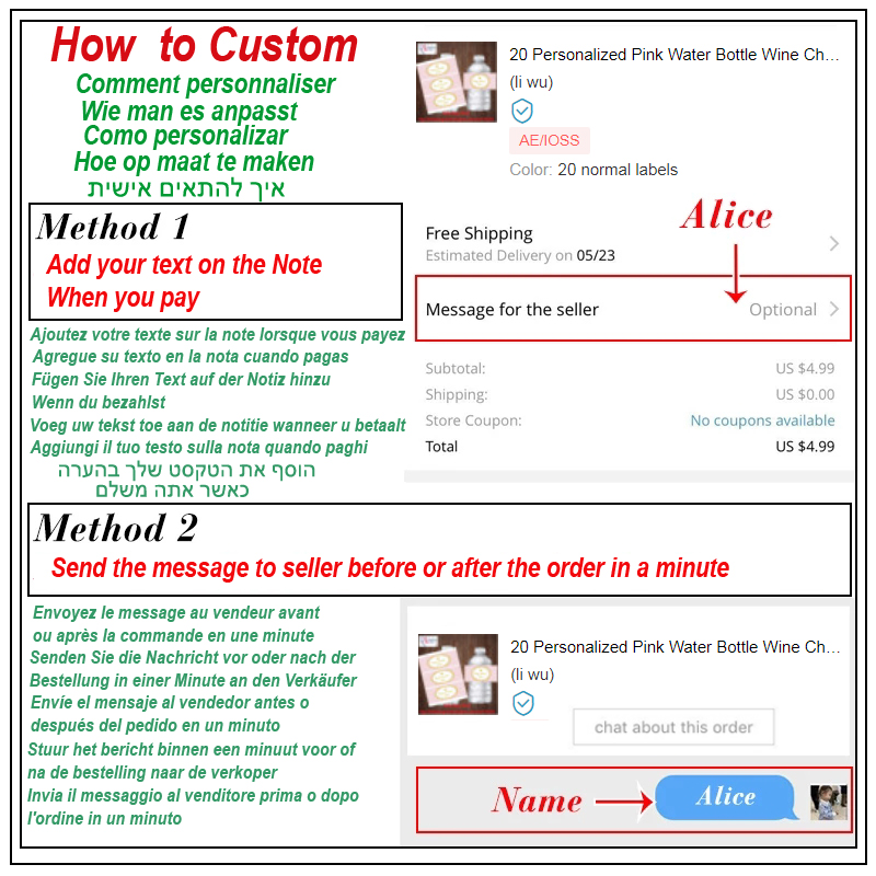 Coccinella personalizzata Bott - Home Office Number recensione e prezzo
