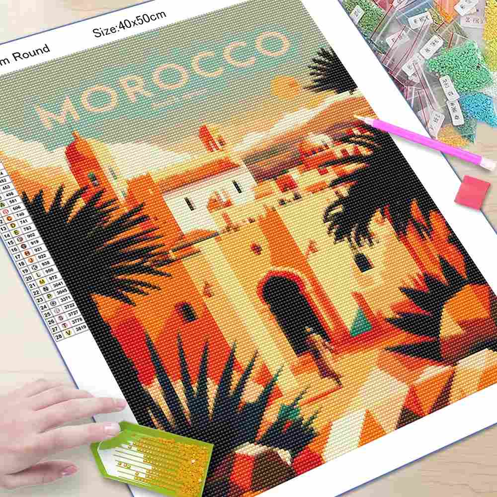 Stampa artistica con diamanti  - Home Office Bali recensione e prezzo